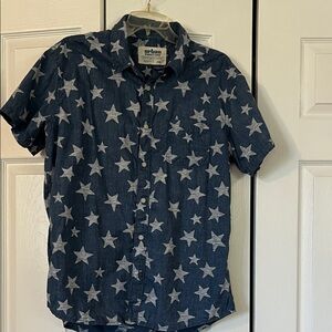 Urban Pipeline Navy Star Pattern Shirt